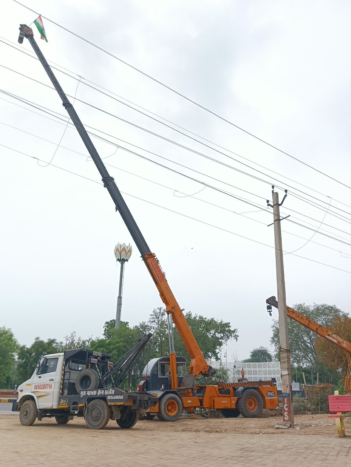 Crane service work 4